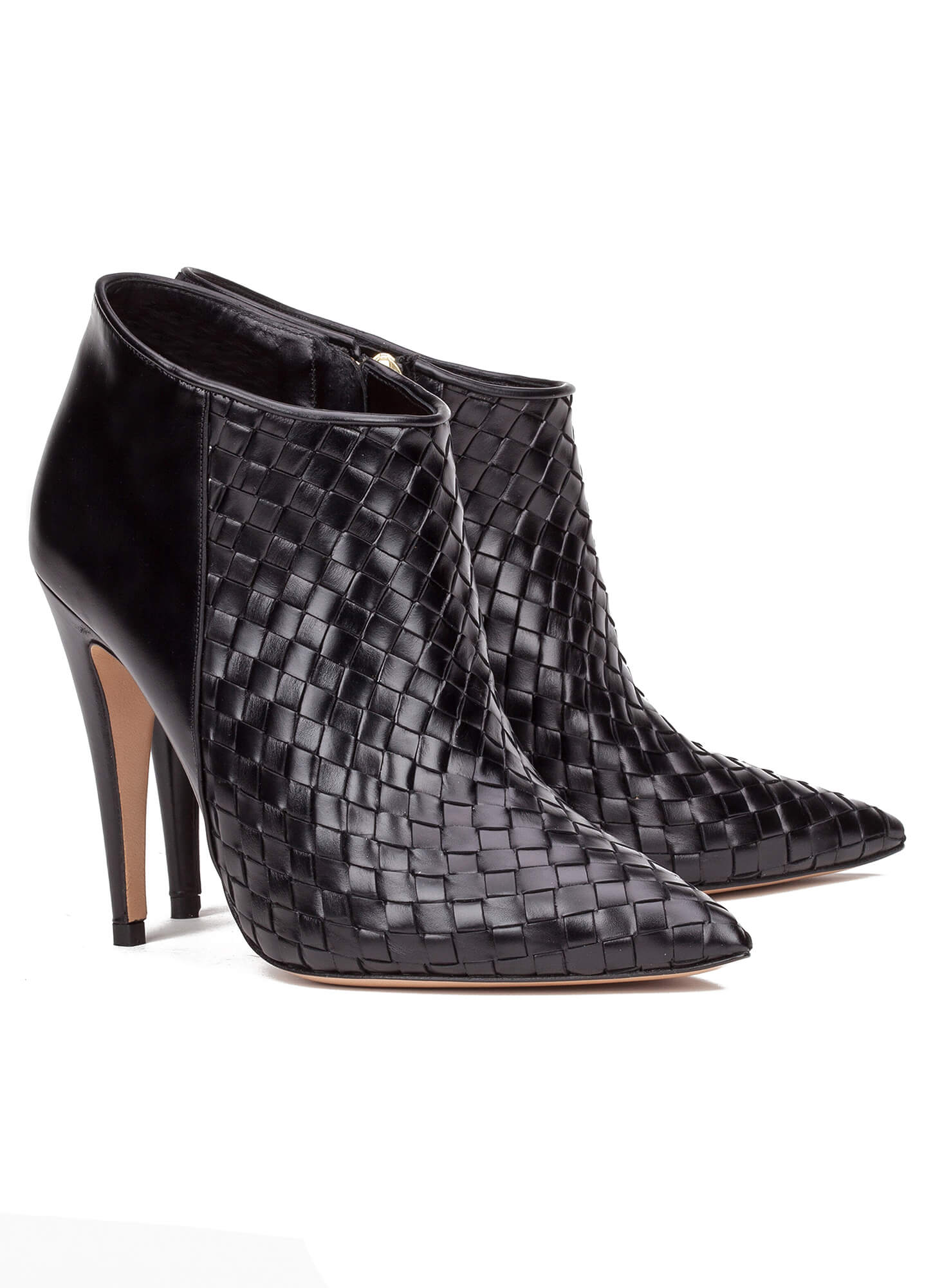 piel negros de tienda López zapatos de tacón Pura en alto Botines TZxS7Xqqw