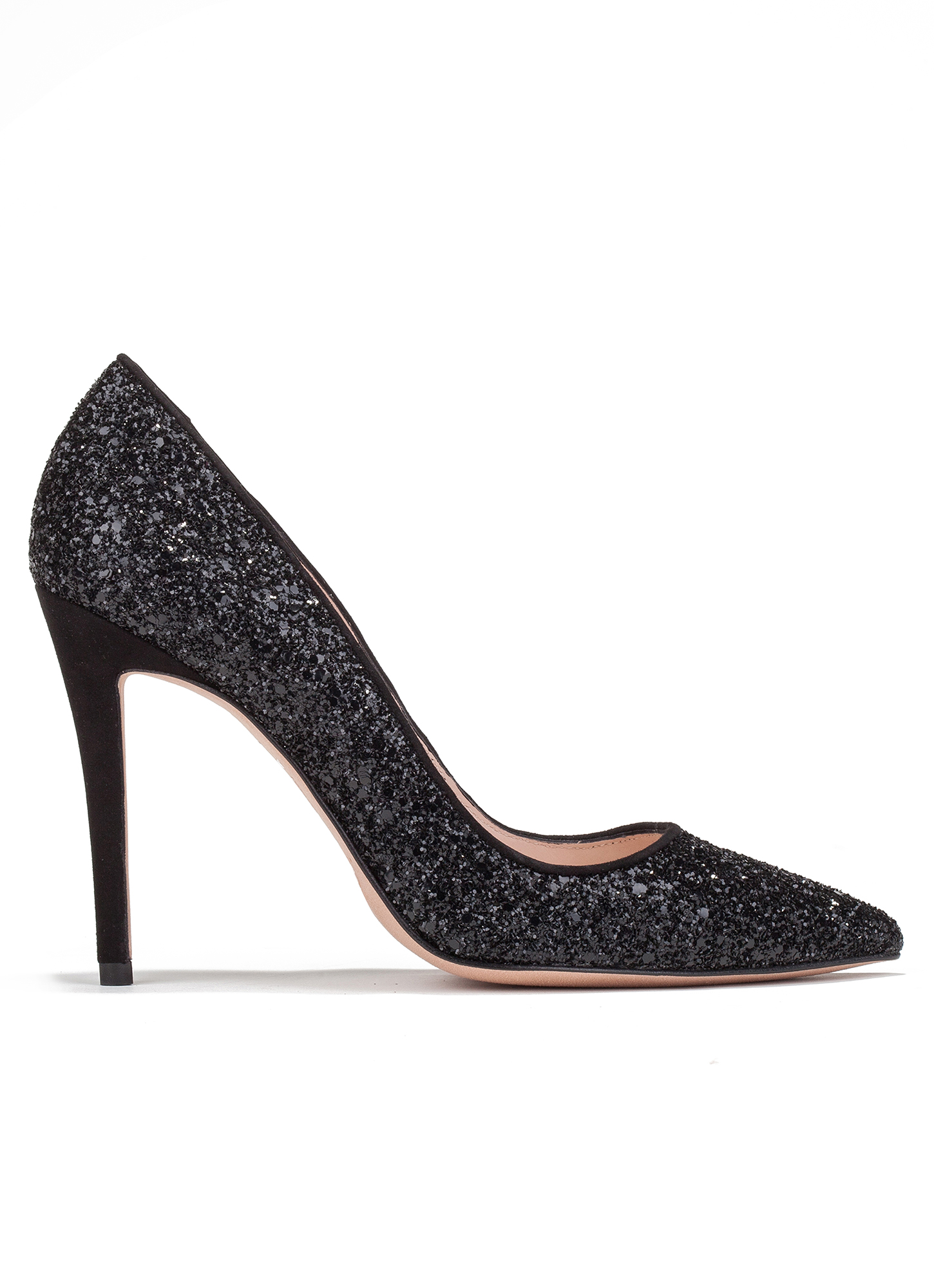 walnut melbourne jade leather boot black glitter