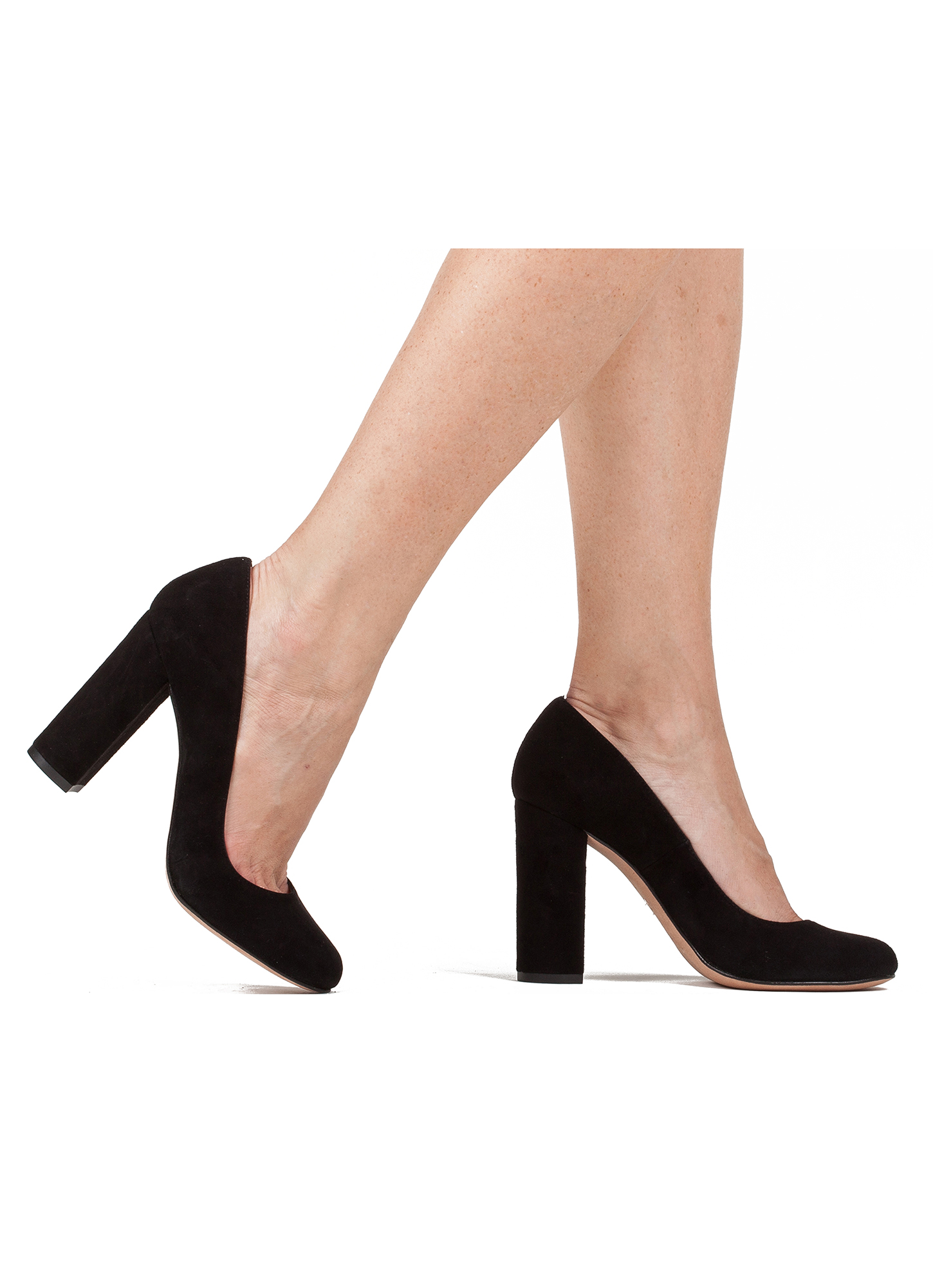 block high heel pumps