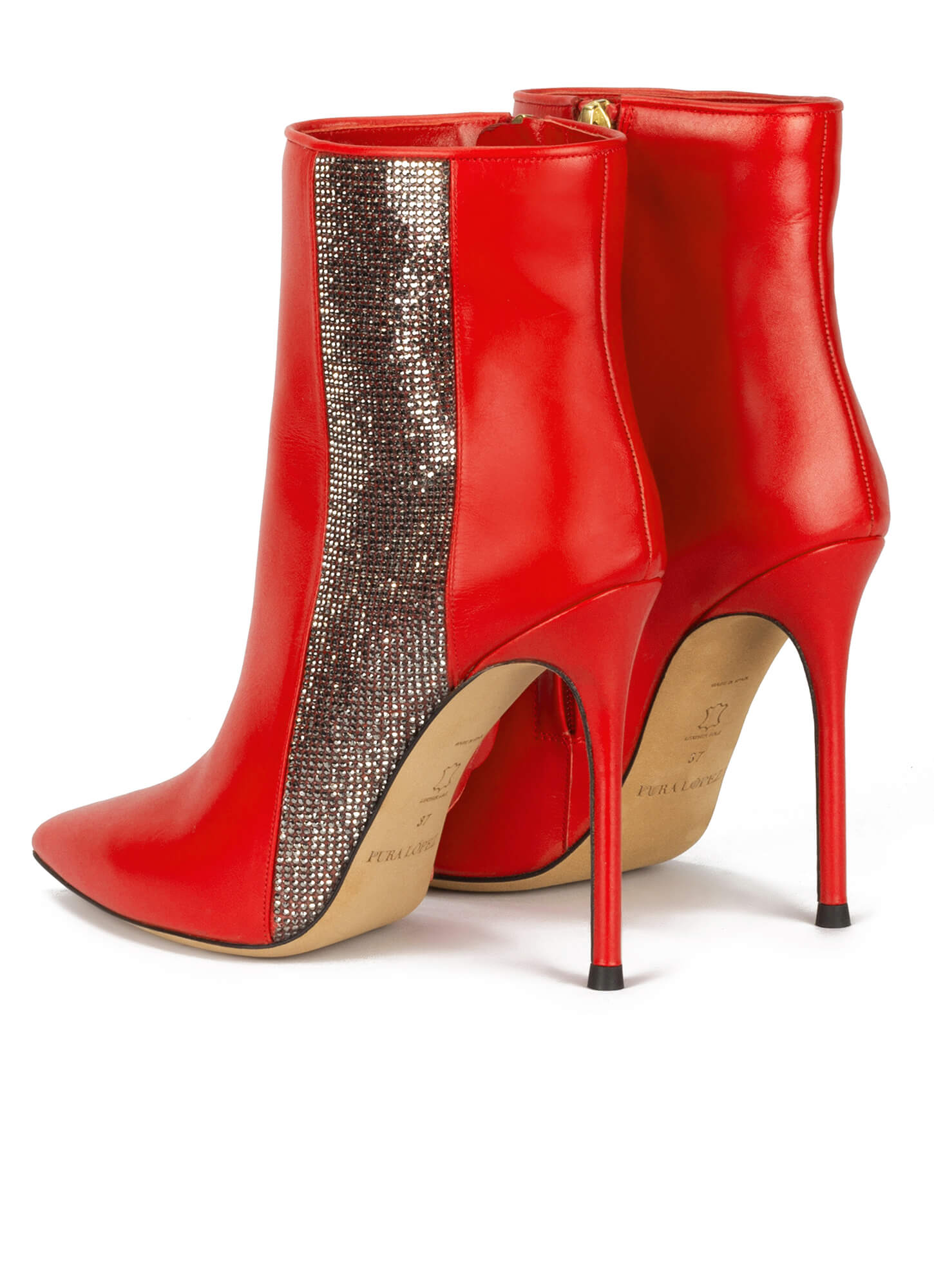 Tacon Tacon Rojos Muy Botines Botines Alto Alto Botines Muy Rojos qGMULSpjzV
