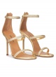 High heel sandals in red suede - online shoe store Pura Lop