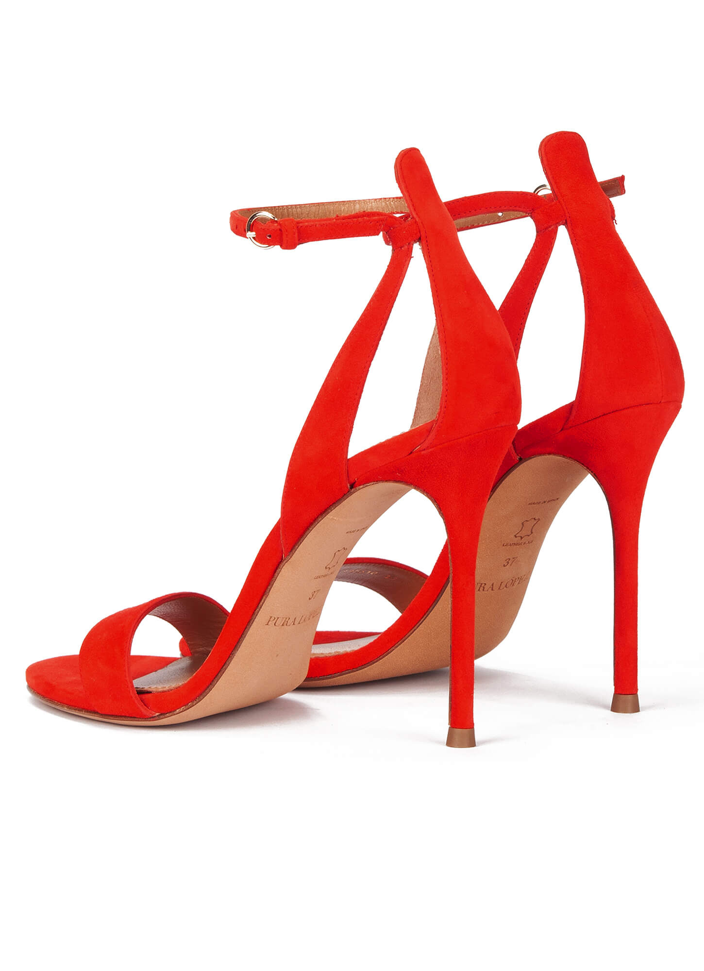 Buy Romu's Red high heels for women/Girls strap heels for women 5 INCH Red  Chunky Heels Sandals Fahsion Casual Block Heel Sandals fancy Red heel  sandals for women/Girls High Heeled Sandal at