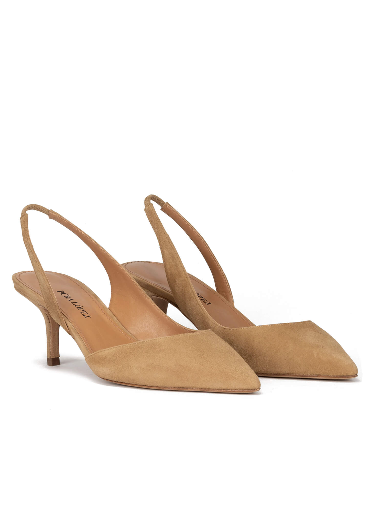 slingback suede