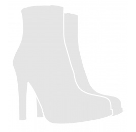 Zapatos plateados de tacón alto y punta fina con pulsera Pura López